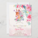Recherche de pony baby shower invitations Fleurs