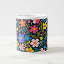 Recherche de peinture de fleur tasses Motif