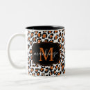 Recherche de motif léopard tasses Moderne