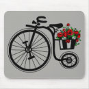 Recherche de vélo vintage tapis souris Fleurs