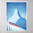 Recherche de zermatt posters alpes