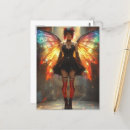 Recherche de fée goth cartes postales Femme