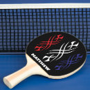 Recherche de tatouage raquettes ping pong Élégant