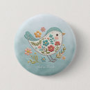 Recherche de bleu rose badges Oiseau