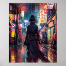 Recherche de cyberpunk posters Samouraï