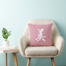 Recherche de kanji coussins Calligraphie