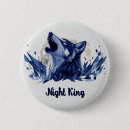 Recherche de lune de loup badges Hurler
