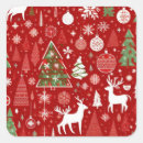 Recherche de motif de noël autocollants Cerf