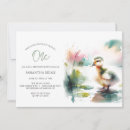 Recherche de de canard anniversaire invitations Fête du premier anniversaire