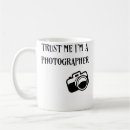 Recherche de photographe professionnel tasses Blague de photographe