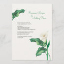 Recherche de calla mariage invitations À un floral