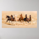 Recherche de troupeau de chevaux art Brun