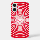 Recherche de coeur rouge iphone coques Concevoir votre propre