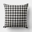 Recherche de houndstooth coussins Noir