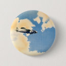 Recherche de avion vintage badges Rétro