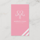 Recherche de coeurs roses cartes visite Élégant