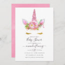 Recherche de unicorn baby shower fille invitations Licorne