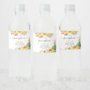 Recherche de bouteilles eau étiquettes Floral