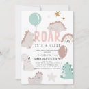 Recherche de dinosaure rose invitations Pour elle
