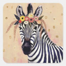 Recherche de rayures de zèbre autocollants Animal