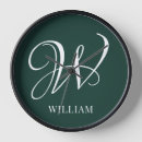 Recherche de initials horloges Moderne