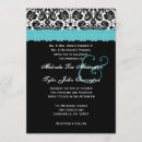 Recherche de damassé blanche invitations Noir et blanc