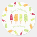Recherche de popsicles autocollants Anniversaire d'été