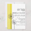 Recherche de dandelion baby shower invitations Pissenlit