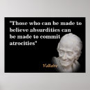 Recherche de absurdité Voltaire