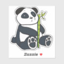 Recherche de pandas mignons autocollants Kawaii
