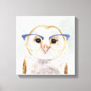 Recherche de owl painting toiles Animal