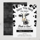 Recherche de cow anniversaire invitations Animal de ferme