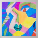 Recherche de portrait abstrait posters Moderne