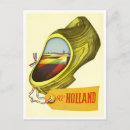 Recherche de chaussure cartes postales Holland