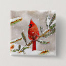 Recherche de oiseau sauvage badges Rouge