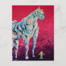 Recherche de bizzare cartes postales Cheval