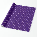 Recherche de pois violet papier cadeau Girly