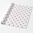 Recherche de coeurs papier cadeau Affection