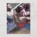 Recherche de ballerine vintage cartes postales Dégas