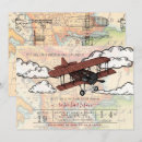 Recherche de voyage vintage invitations Travel