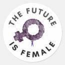 Recherche de symbole féministe autocollants Justice sociale