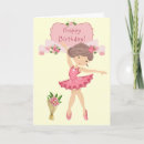 Recherche de ballerina anniversaire cartes Tutu