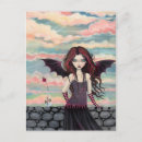 Recherche de rose gothique cartes postales Fée