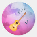 Recherche de guitare acoustique autocollants Instrument de musique