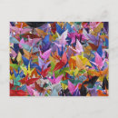 Recherche de grue cartes postales Origami
