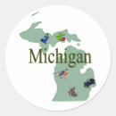 Recherche de michigan autocollants Région
