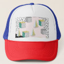 Recherche de hipster trucker casquettes Abstrait