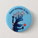 Recherche de anniversaire drôle et drôle badges Pour enfants