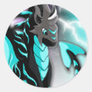 Recherche de conceptions de dragon autocollants Mythique