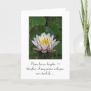 Recherche de fleur lotus blanc vœux cartes Water